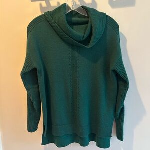 Banana Republic Green Cowl Neck Sweater